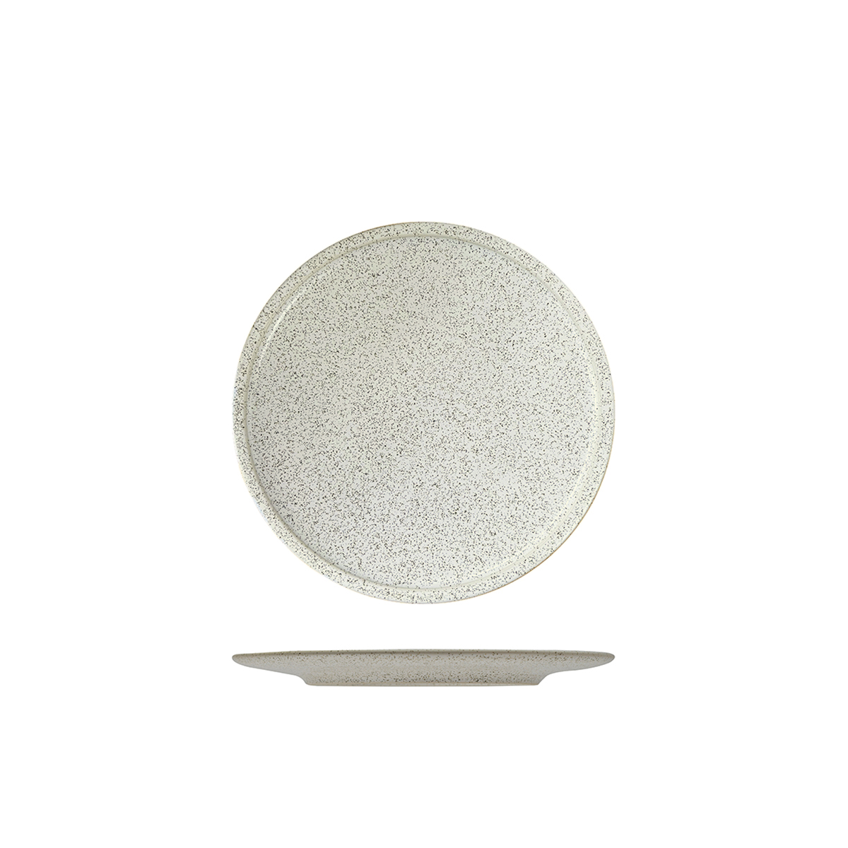 Rakstone Clay Flat Coupe Plate - 240mm (Pack of 12)