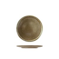 Rakstone Rust Flat Coupe Plate - 240mm (Pack of 12)