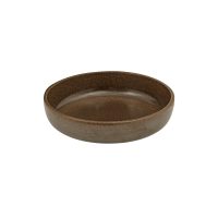 Rakstone Rust Deep Round Plate - 200mm (Pack of 6)