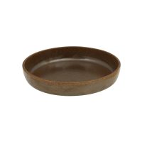 Rakstone Rust Deep Round Plate - 240mm (Pack of 2)
