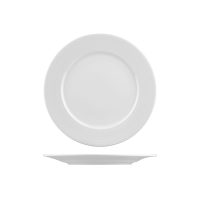 RAK Porcelain Rondo Round Plate - Wide Rim - 270mm - White (Pack of 12)