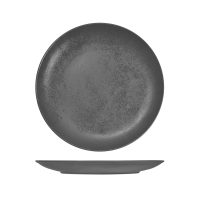 RAK Porcelain Karbon Shale Round Coupe Plate - 270mm (Pack of 12)