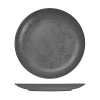 RAK Porcelain Karbon Shale Round Coupe Plate - 290mm (Pack of 12)