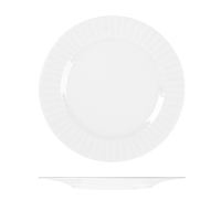 RAK Porcelain Metropolis Round Plate - Wide Rim - 290mm - White (Pack of 12)