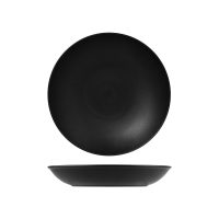 RAK Porcelain Neofusion Black Volcano Round Coupe Bowl - 2100ml (Pack of 6)