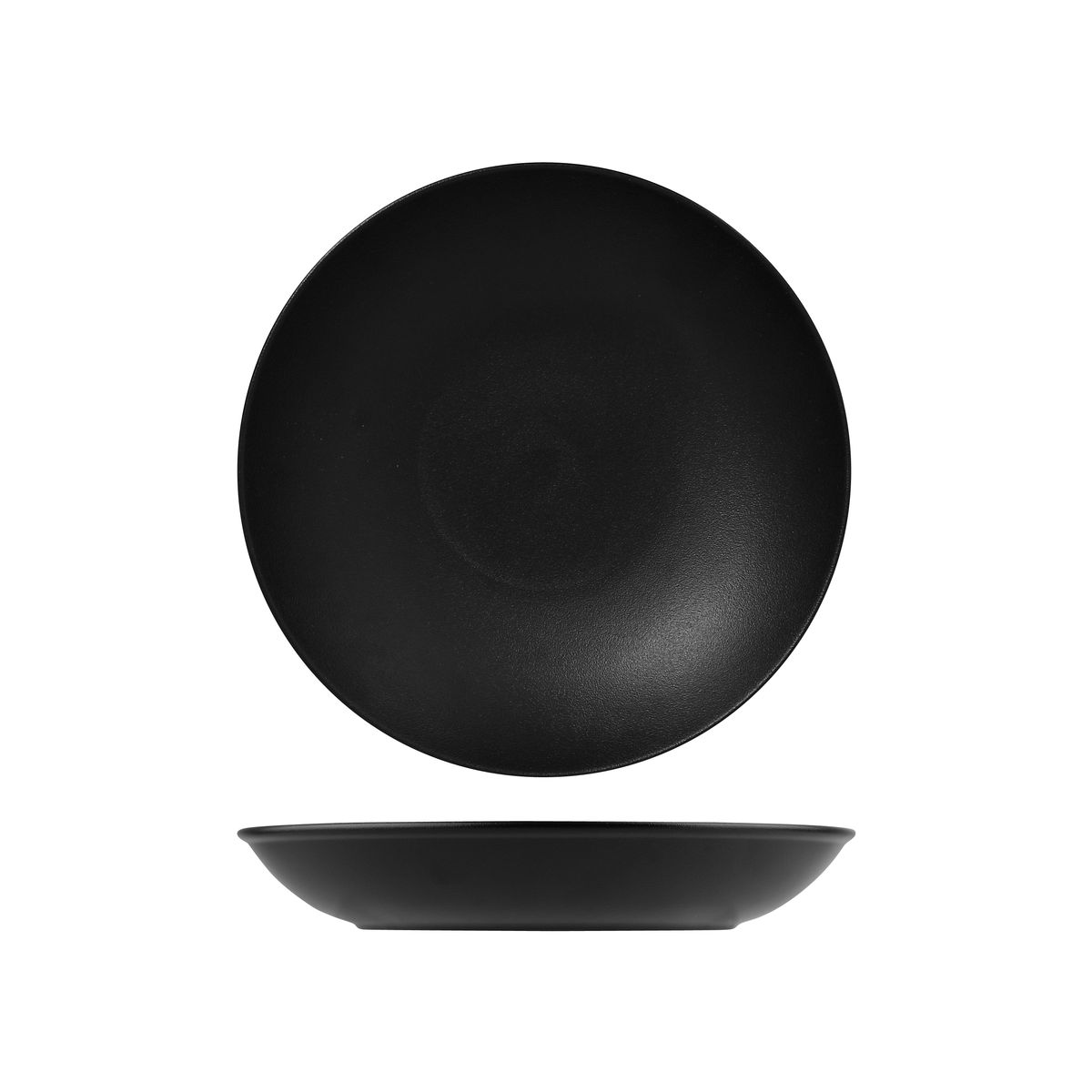RAK Porcelain Neofusion Black Volcano Round Coupe Bowl - 2100ml (Pack of 6)