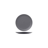 RAK Porcelain Neofusion Grey Stone Round Coupe Plate - 180mm (Pack of 24)