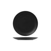 RAK Porcelain Neofusion Black Volcano Round Coupe Plate - 270mm (Pack of 12)