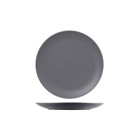 RAK Porcelain Neofusion Grey Stone Round Coupe Plate - 270mm (Pack of 12)