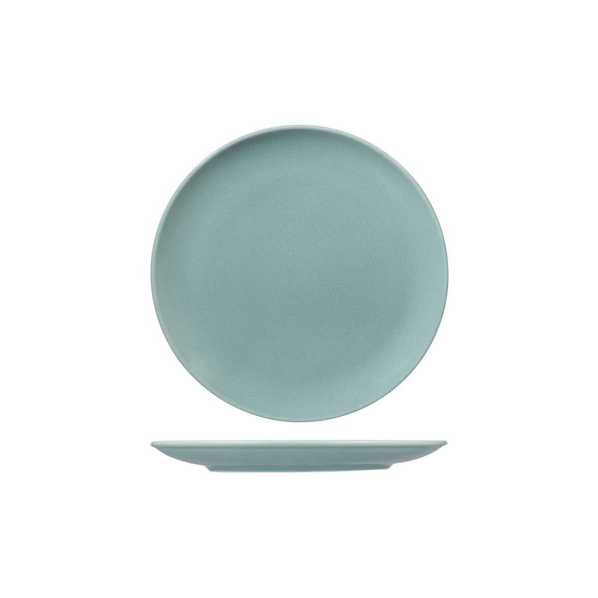 RAK Porcelain Vintage Blue Round Coupe Plate - 210mm (Pack of 12)