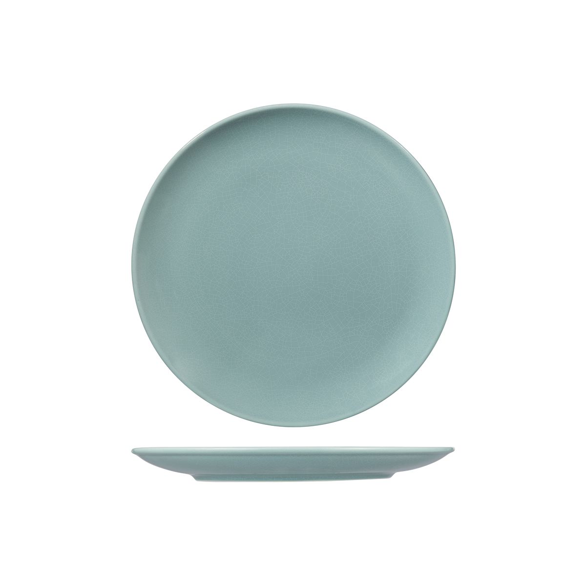 RAK Porcelain Vintage Blue Round Coupe Plate - 240mm (Pack of 12)