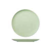 RAK Porcelain Vintage Green Round Coupe Plate - 240mm (Pack of 12)