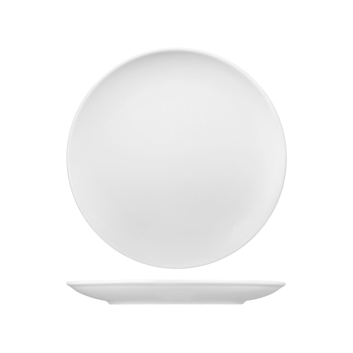 RAK Porcelain Vintage White Round Coupe Plate - 270mm (Pack of 12)