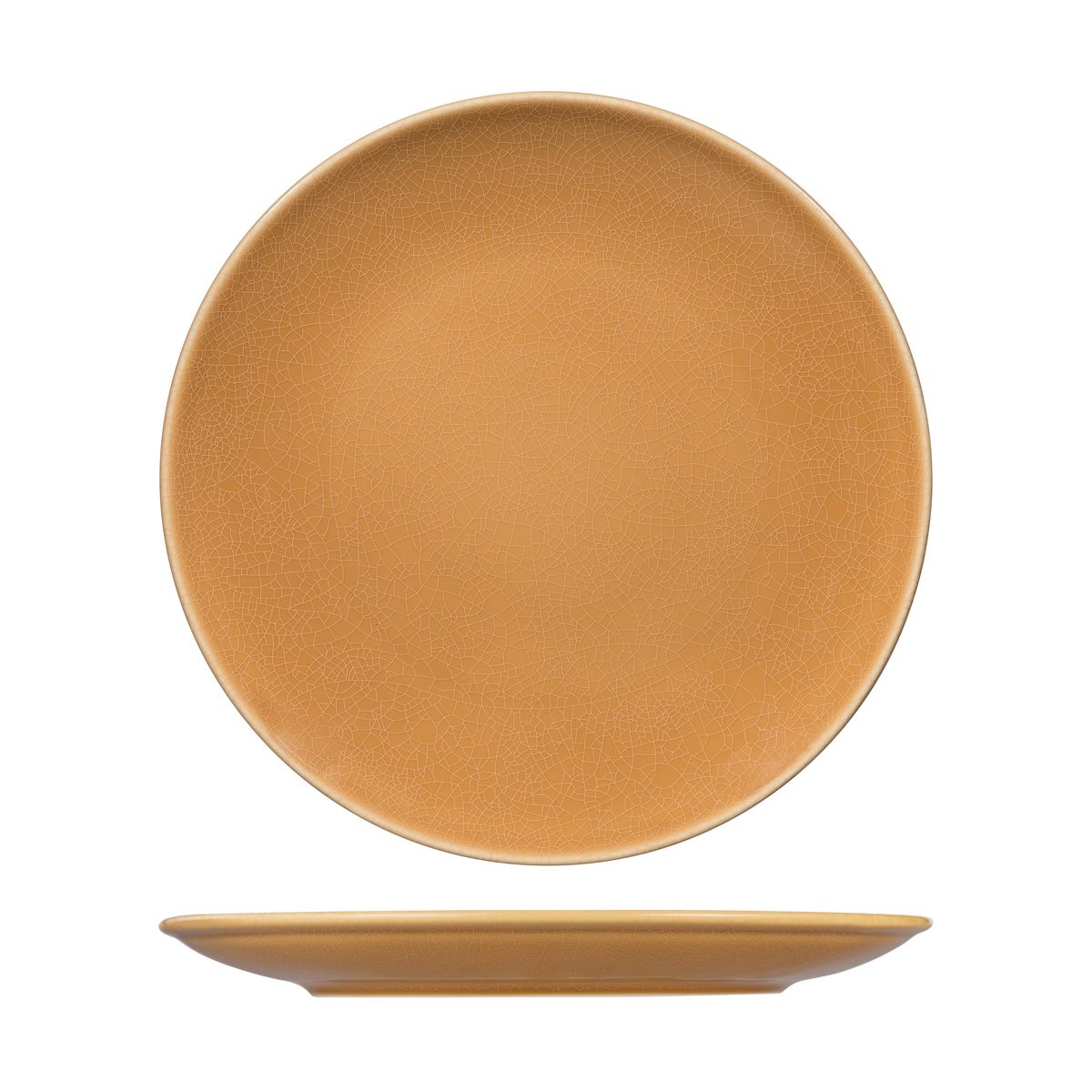 RAK Porcelain Vintage Beige Round Coupe Plate - 310mm (Pack of 6)