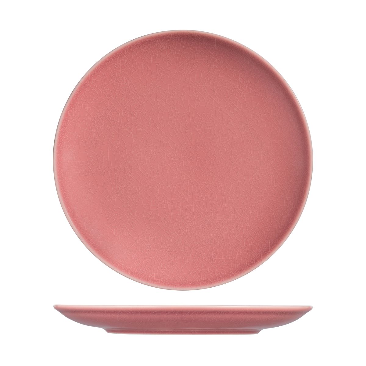 RAK Porcelain Vintage Pink Round Coupe Plate - 310mm (Pack of 6)