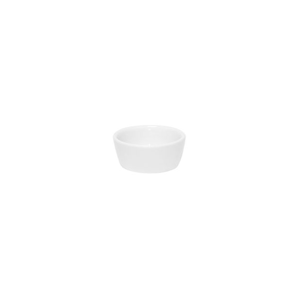 Australian Fine China Flinders Condiment Bowl - 40ml - White (Pack of 12)