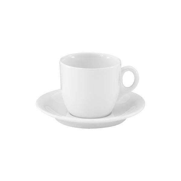 Australian Fine China Flinders Carlton Cup - 200ml - White (Pack of 24)