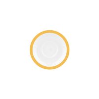 Australian Fine China Sandgroper Yellow Saucer - 146mm (Pack of 12)