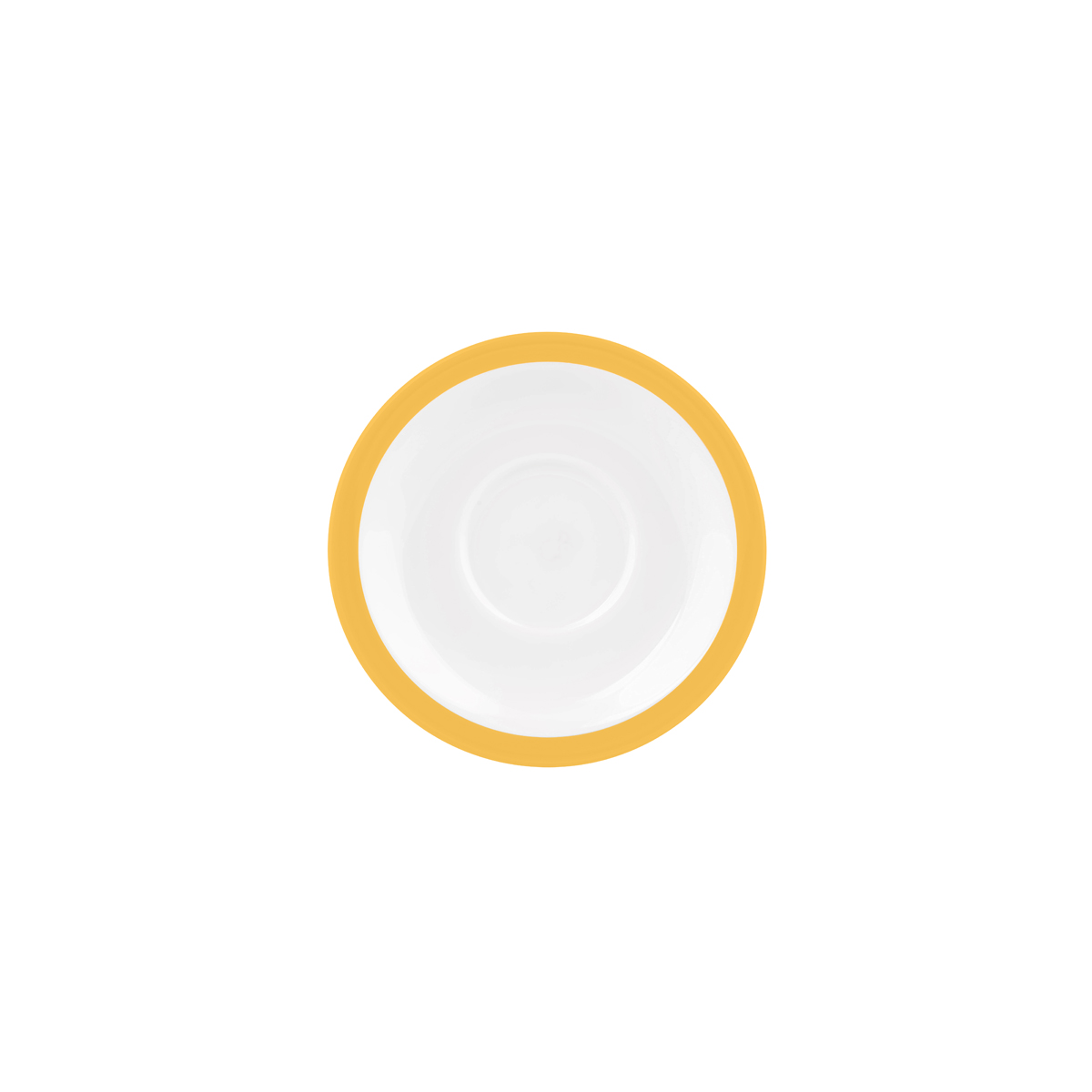 Australian Fine China Sandgroper Yellow Saucer - 146mm (Pack of 12)