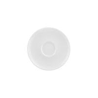 Australian Fine China Flinders Espresso Saucer - 120mm - White (Pack of 12)