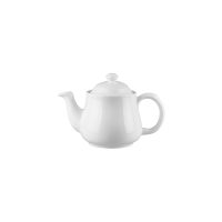 Australian Fine China Flinders Teapot With Lid - 670ml - White (Pack of 12)