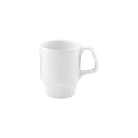 Australian Fine China Flinders Healthcare Stackable Mug - 230ml - White (Pack of 12)