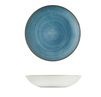 Stonecast Raw Teal Round Coupe Bowl - 1136ml (Pack of 12)