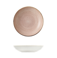 Stonecast Raw Terracotta Round Coupe Bowl - 426ml (Pack of 12)