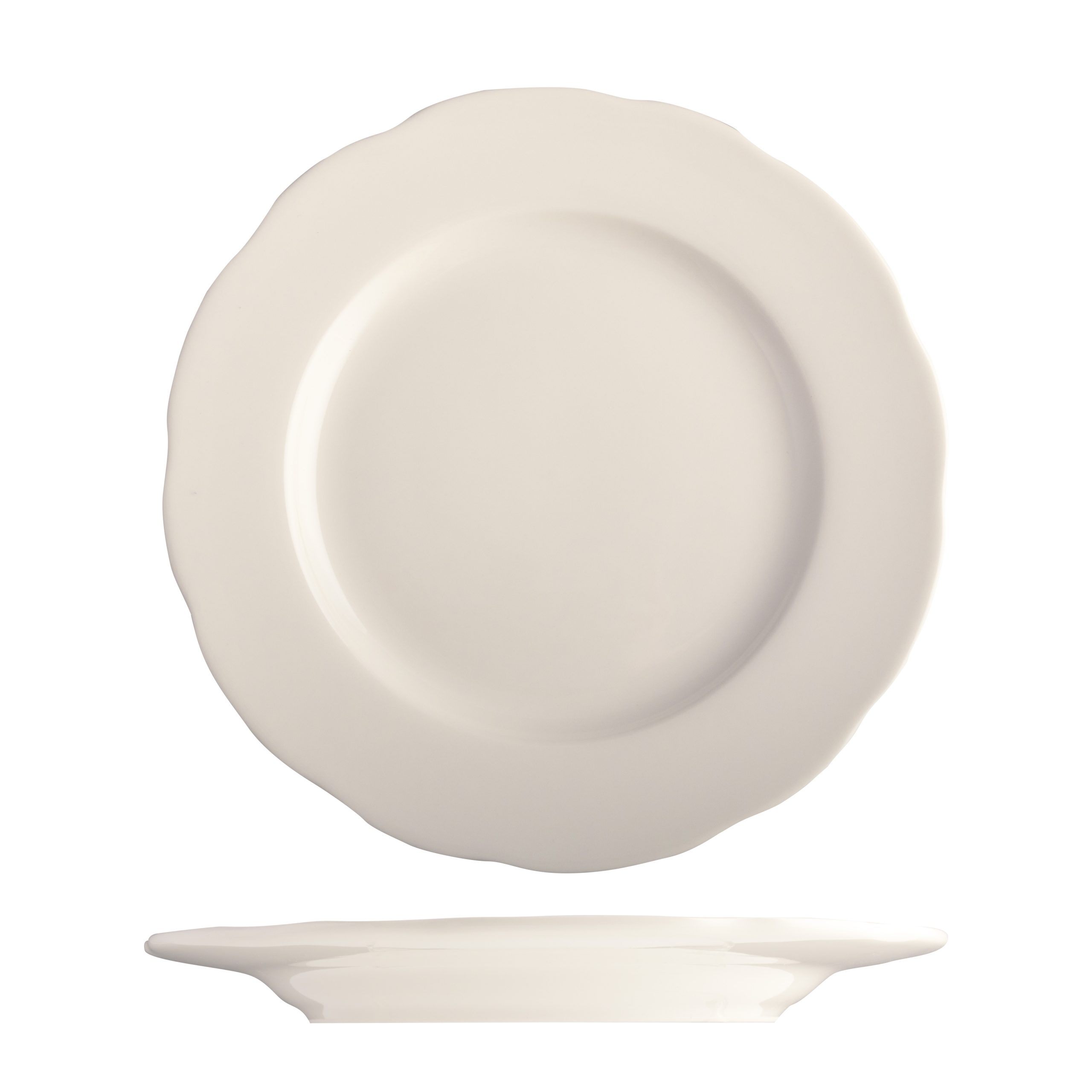Tuxton Shell Round Plate - 277mm (Pack of 12)