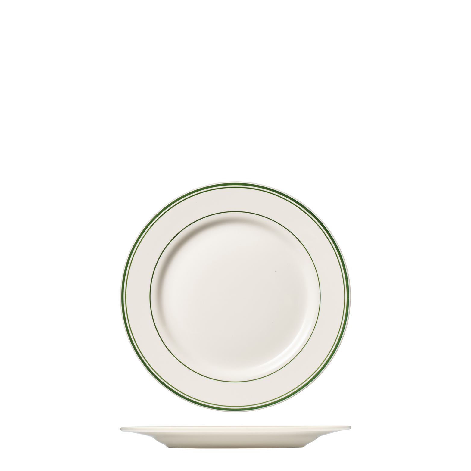 Tuxton Green Bay Round Plate - 266mm (Pack of 12)