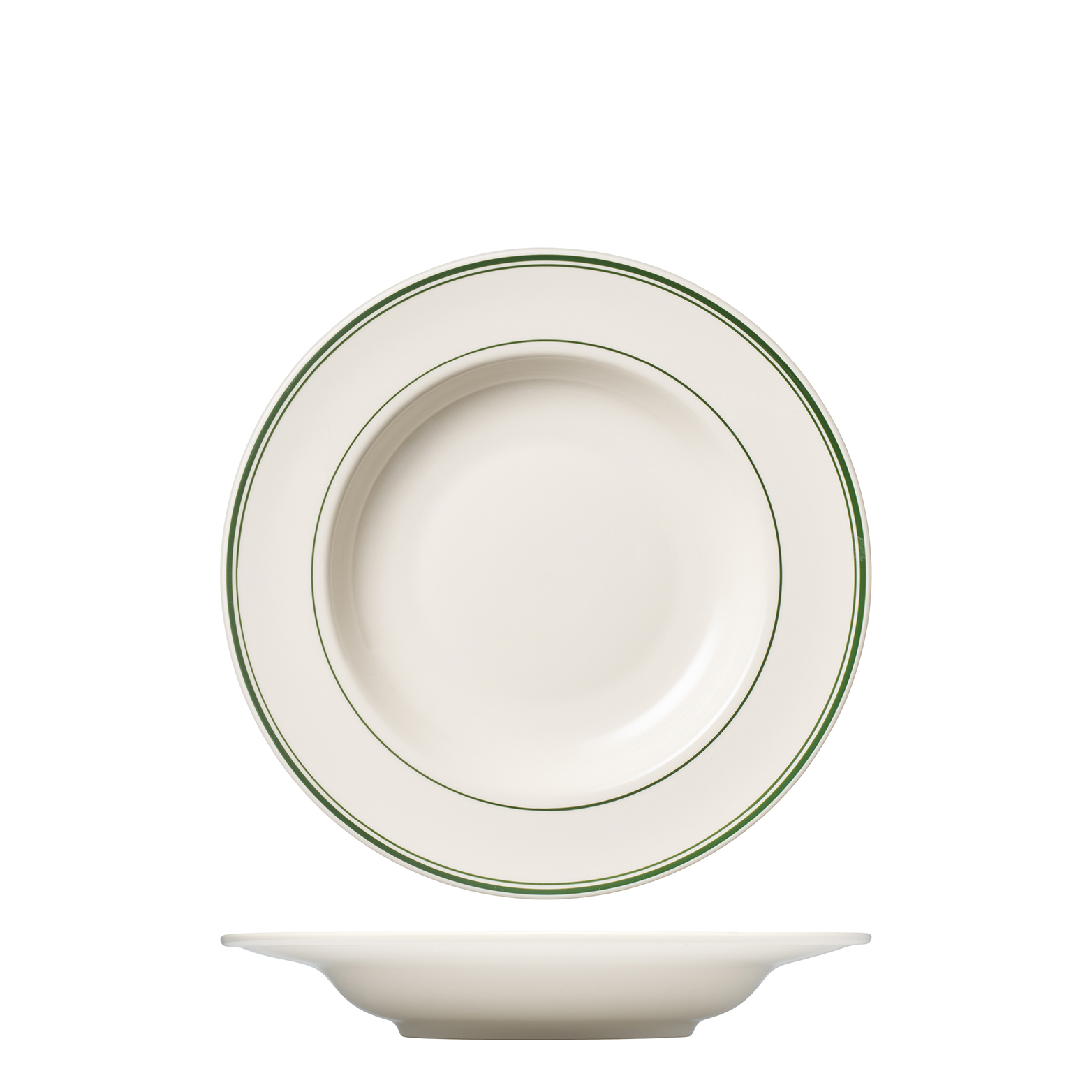 Tuxton Green Bay Soup / Pasta Bowl - 769ml (Pack of 12)