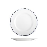Tuxton Charleston Blue Band Round Plate - 192mm (Pack of 36)