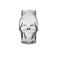 Utopia Skull Jar - 500ml (Pack of 12)