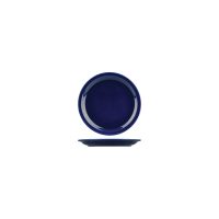 Australian Fine China Flinders Healthcare Blue Savoy Round Plate - Narrow Rim - 160mm (Pack of 12)
