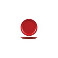 Australian Fine China Flinders Healthcare Red Savoy Round Plate - Narrow Rim - 160mm (Pack of 12)