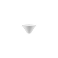 Australian Fine China Xtras Conical Ribbed Bowl - 390ml - White (Pack of 6)