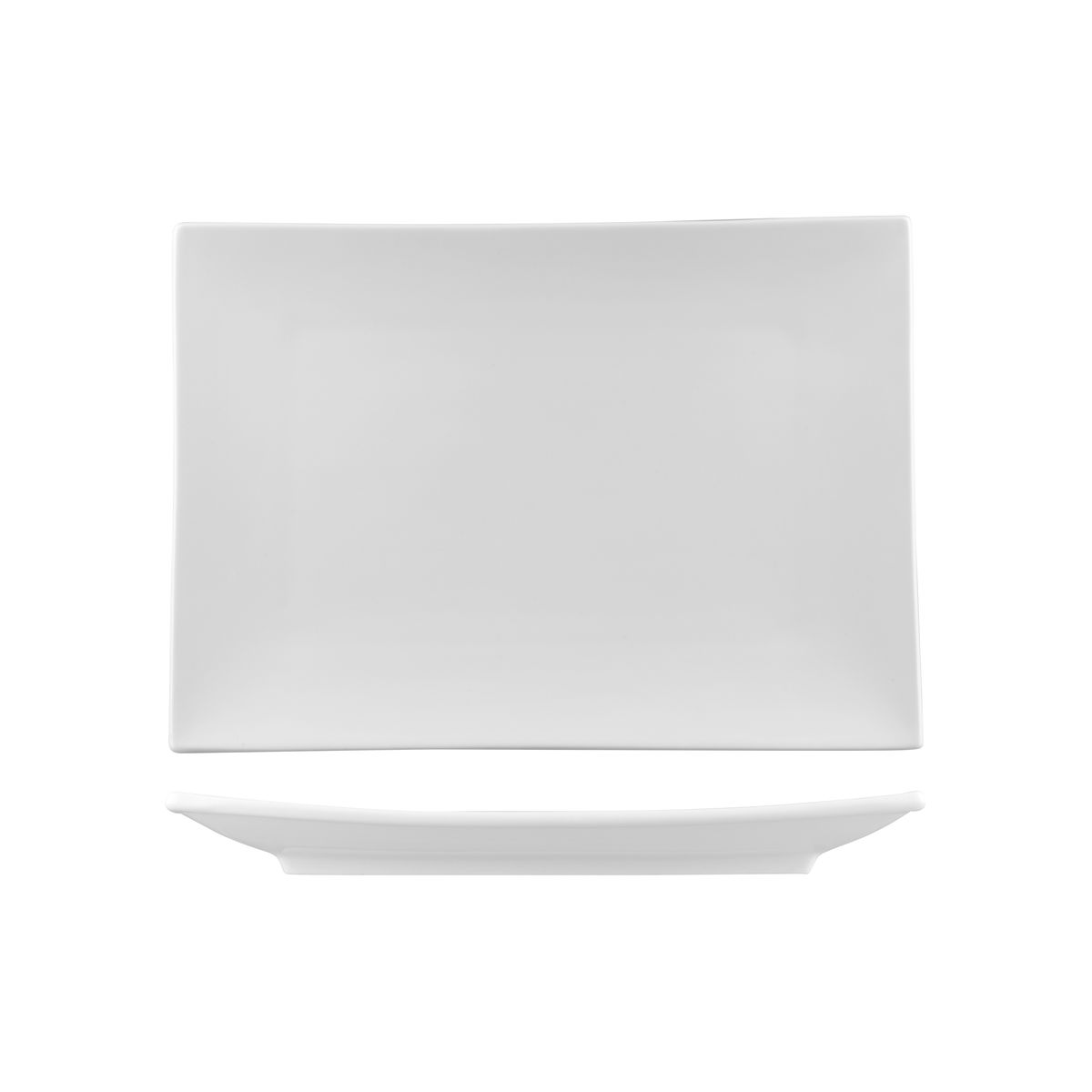 Australian Fine China Xtras Rectangular Sushi Plate - 325x233mm - White (Pack of 12)