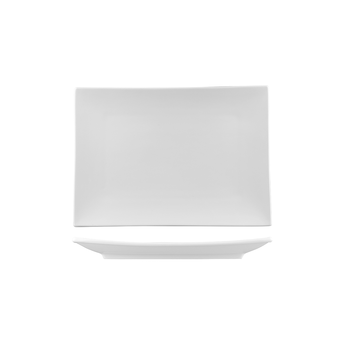 Australian Fine China Xtras Rectangular Sushi Plate - 292x209mm - White (Pack of 12)