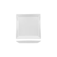 Australian Fine China Xtras Square Plate - Narrow Rim - 233x233mm - White (Pack of 12)