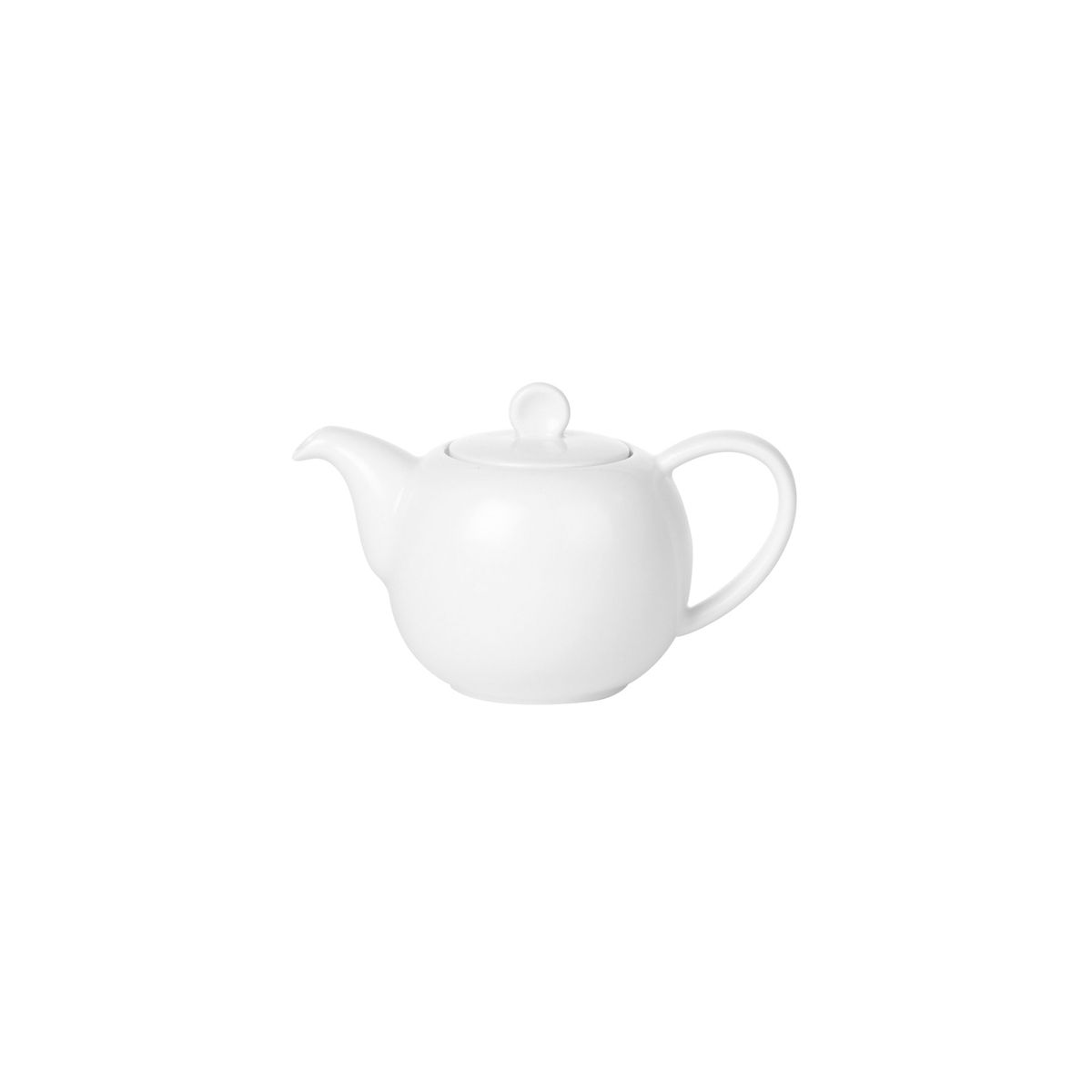 Australian Fine China Flinders Odyssey Teapot With Lid - 250ml - White (Pack of 12)