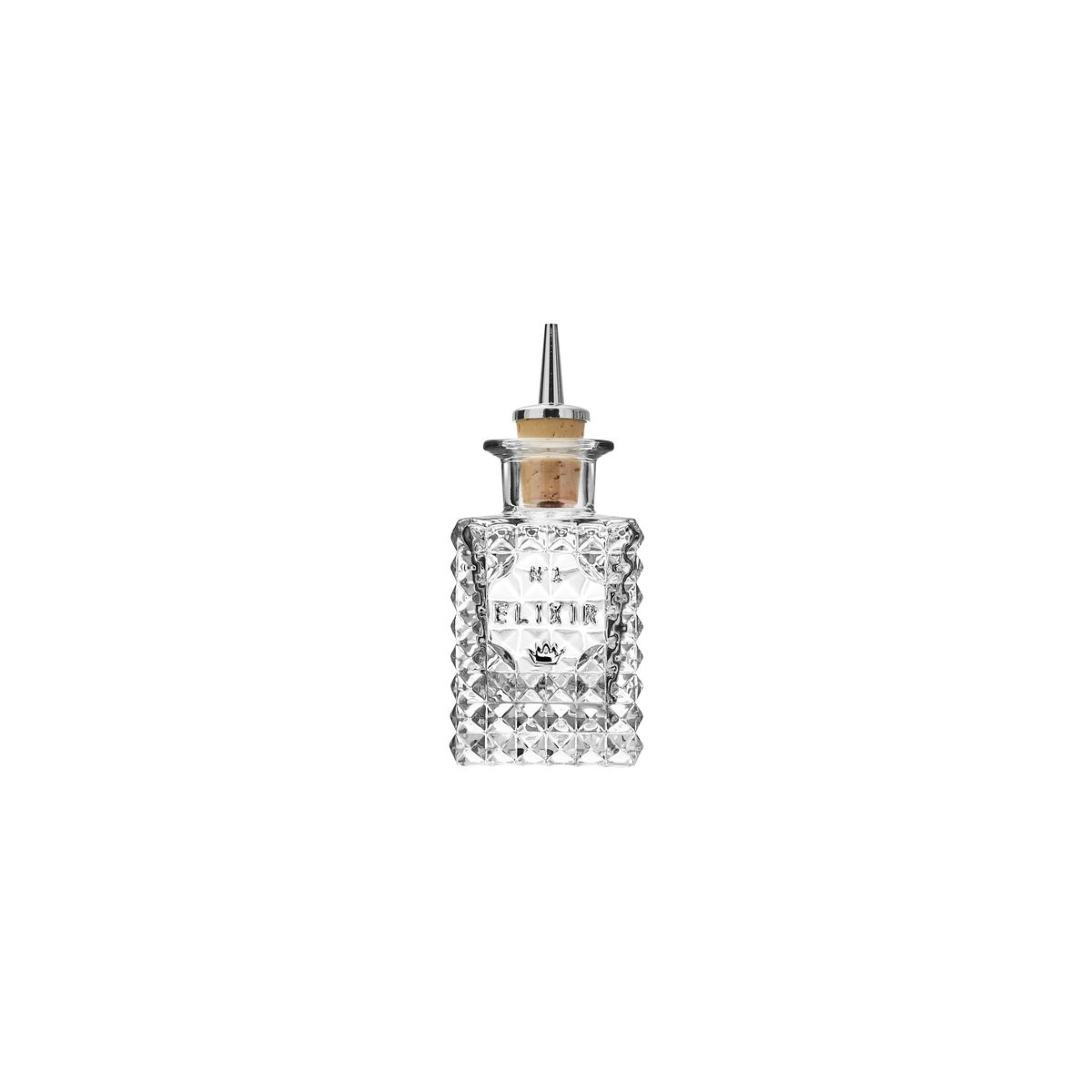 Luigi Bormioli Dash Bitter Bottle Elixir 1 With Stopper - 100ml (Pack of 24)