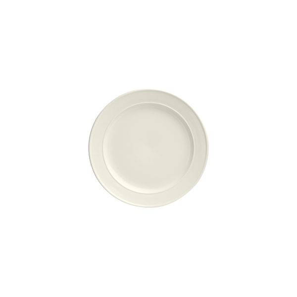 Duraceram Astra Round Plate - Double Ridge - 145mm - Ivory (Pack of 72)