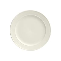 Duraceram Astra Round Plate - Double Ridge - 280mm - Ivory (Pack of 12)