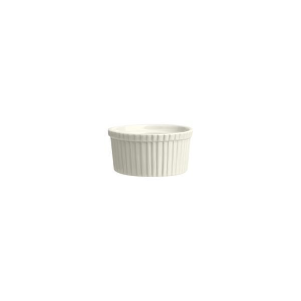 Duraceram Ivory Souffle Dish - Ribbed - 425ml (Pack of 36)