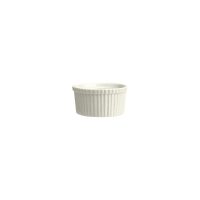 Duraceram Ivory Souffle Dish - Ribbed - 325ml (Pack of 48)