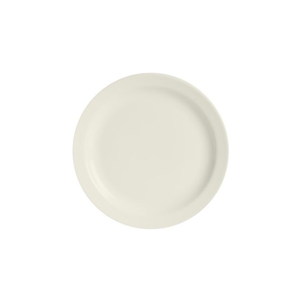 Duraceram Malvern Round Plate - Narrow Rim - 230mm - Ivory (Pack of 24)