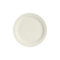 Duraceram Malvern Round Plate - Narrow Rim - 257mm - Ivory (Pack of 18)