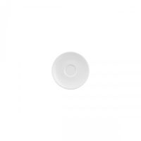 RAK Porcelain Classic Gourmet Espresso Saucer - 123mm - White (Pack of 12)