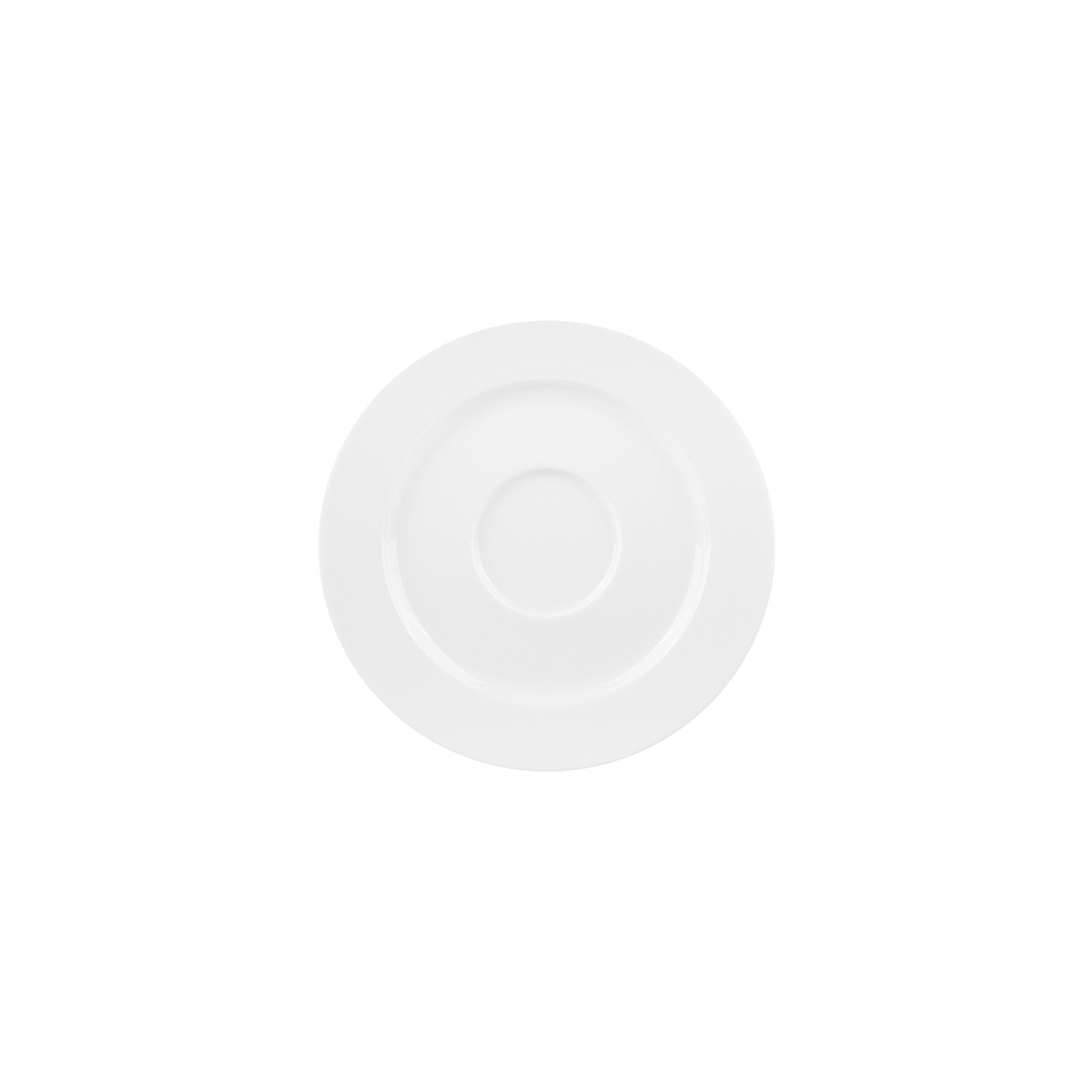 Australian Fine China Prelude Consomme Saucer - White (Pack of 24)