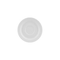 Australian Fine China Prelude Espresso Saucer - 115mm - White (Pack of 24)